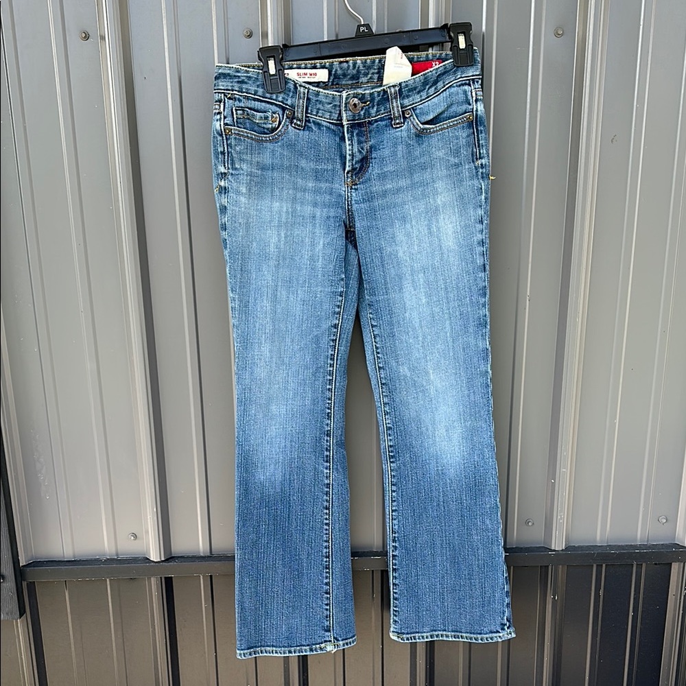 Express Low Rise Boot Cut 4 Short